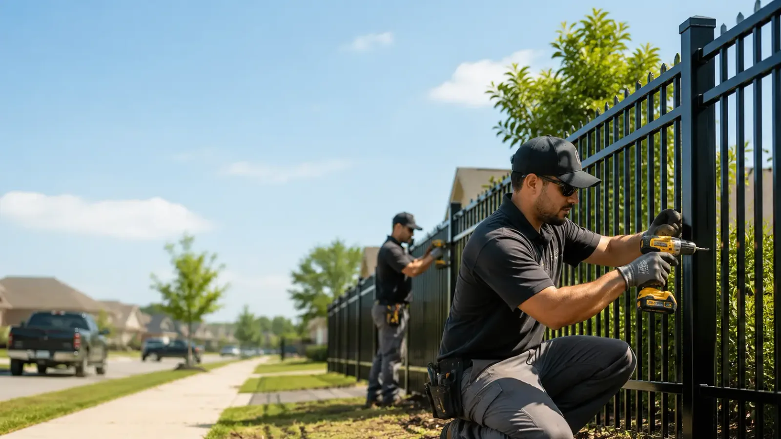 Metal Fence Installation in Palmyra, WI
